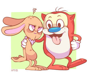 Ren and Stimpy