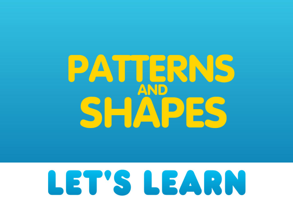 Let's Learn Patterns and Shapes Title Card by littlemonkey2223 on ...