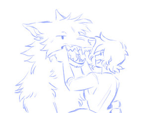 werewolf smooches [animation]