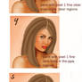 Quick crayon hair tutorial