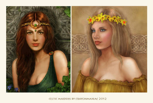 Celtic maidens