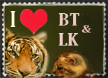 BT and LK stamp