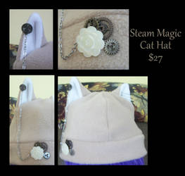 Steam Magic Cat Hat--Sold