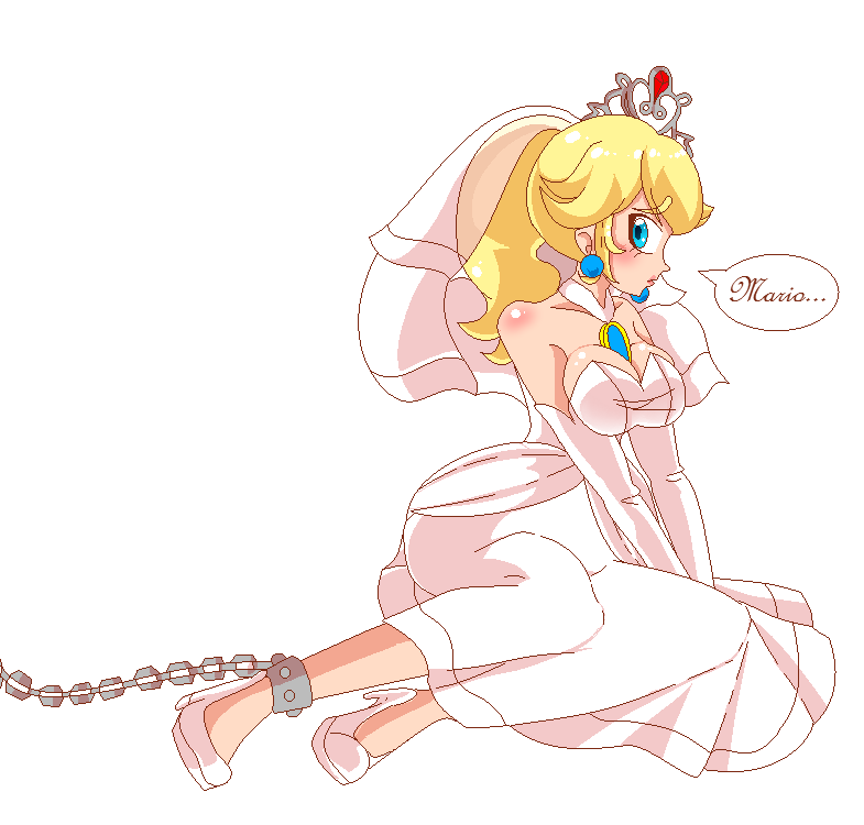 Pixel::..Princes Peach -Wedding Dress