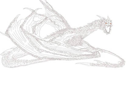 Smaug Linework