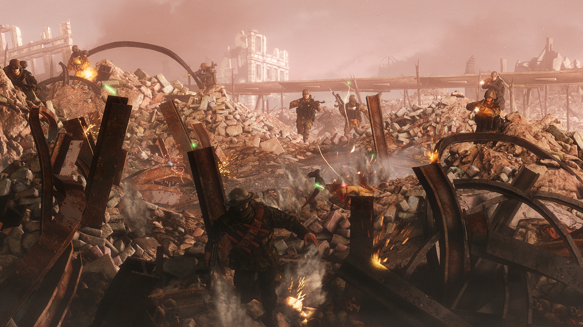 Rubble Running Kitbash Soldiers Rubble Run 1080p by Tbonemeister on DeviantArt