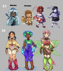 All Open Adopts Sale - $3-8 Paypal