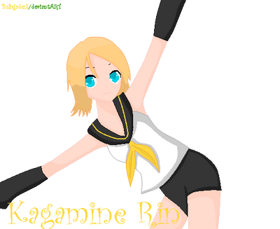 Kagamine Rin by poliejades2 on DeviantArt