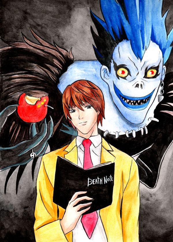 Light Yagami, Ryuk - Death Note by MolyMor on DeviantArt