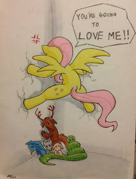 NATGIII:Day20: Cicada Block - Fluttershy