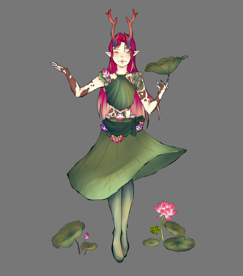 lotus flower by ClusterTress on DeviantArt