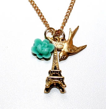 Paris in the Spring Necklace