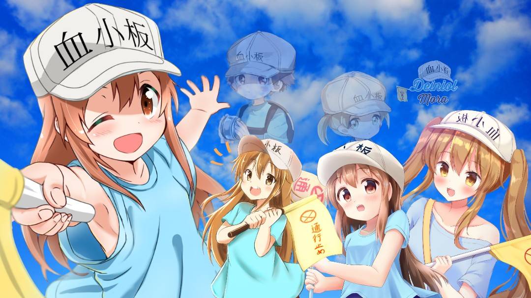 platelet chan Hataraku Saibou #1 by nicobicho on DeviantArt