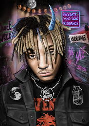 Juice Wrld by MSUdrawings