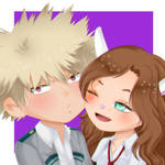 Bakugou x Arlette by AltheaDeLeo