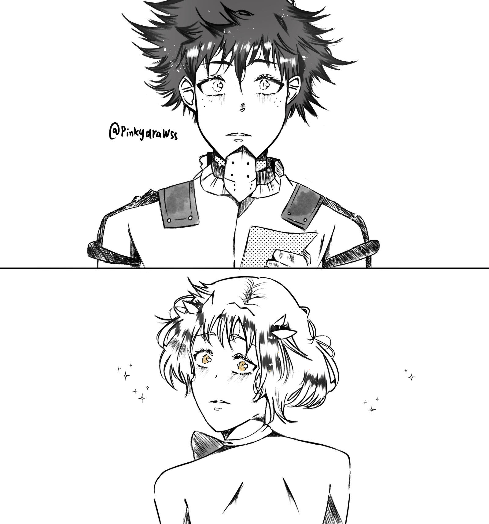boku no hero academia oc x deku comic by pinkydrawss on DeviantArt