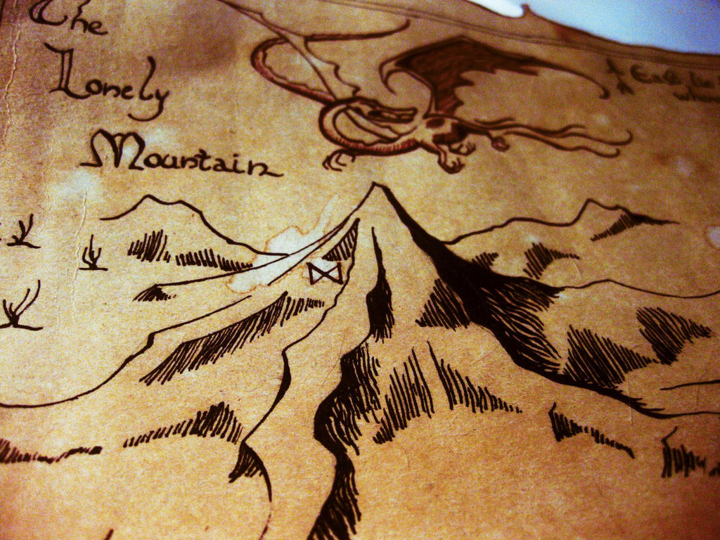 Thorins Map By EvgeniaRichter On DeviantArt
