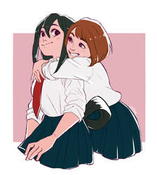 [BNHA] TsuChako