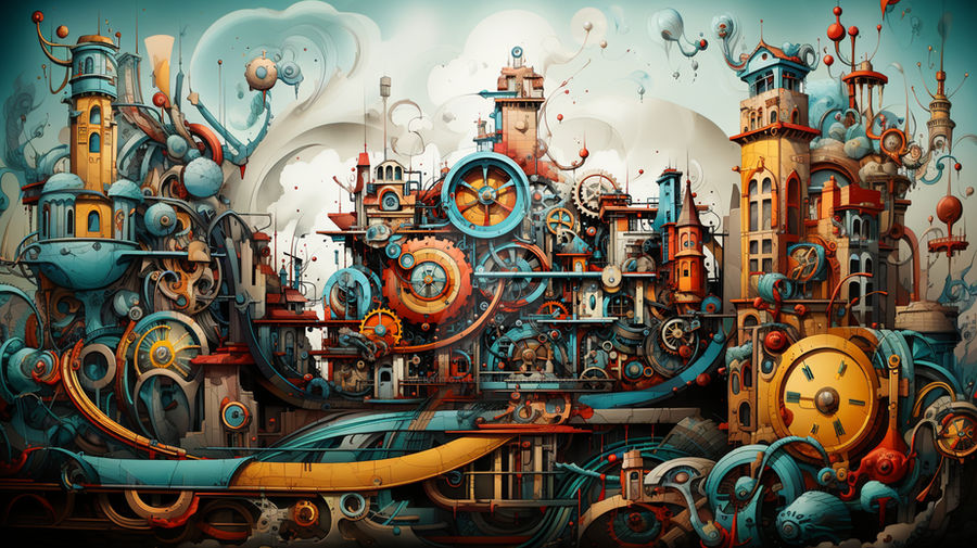 Extremely difficult ciry mechanism by webartgallery on DeviantArt