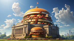 AiPromptsMaker.com View of Wachington DC. landmark