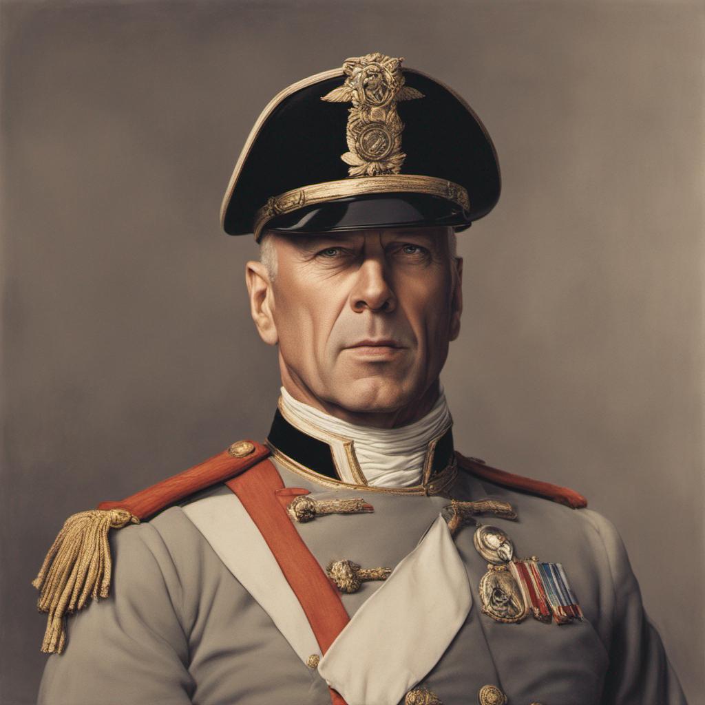 Bruce Willis in Napoleonic era officer uniform by webartgallery on ...