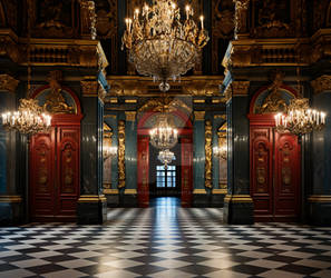 Interior Splendor of The Palace of Versailles