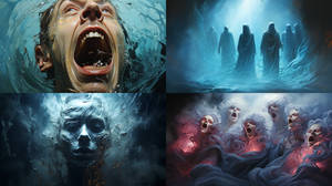 myartstyle.com Distorted figures reminiscent of Fr