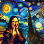 The Birth of Venus in a Starry Night + The Scream