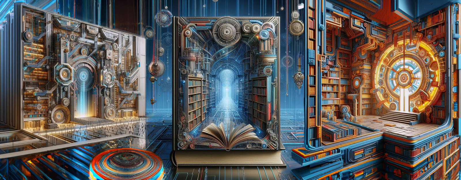 A Symphony of Digital Library Masterpieces by webartgallery on DeviantArt