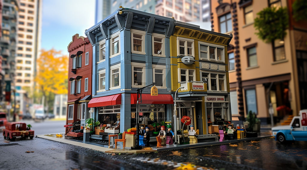 Lego Modular Buildings (stylized as LEGO Modular by webartgallery on ...