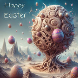 Easter Symphony, where vibrant colors and delicat