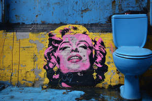 A Pop Art Collage Inspired by Andy Warhol ideas