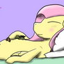 Fluttershy Loves Tiny Critters