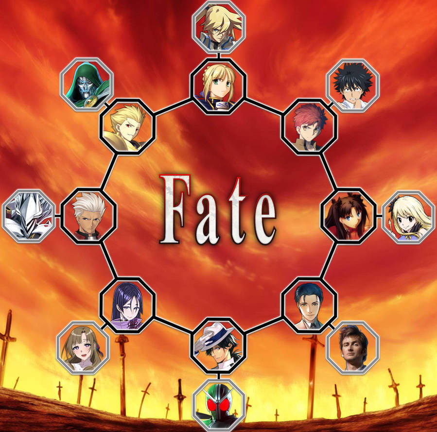 Fate Playable Races Fate Matchup Wheel by TheSpiderPatriot on DeviantArt