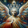 A Biblically Accurate Angel With Multiple Wings