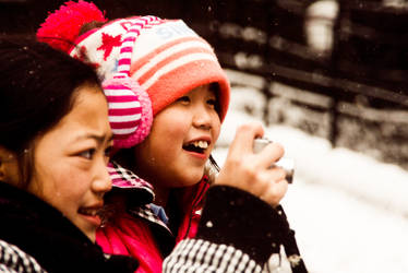 Children playing at Hieizan