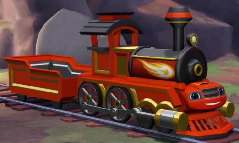 Blake The Engine S3E6 Blaze steam engine ID by Mariela1981 on DeviantArt