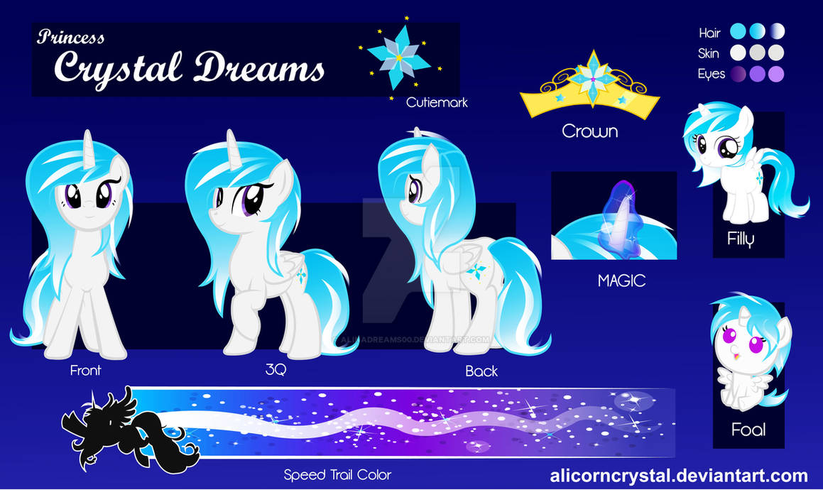 Reference Sheet Crystal by AlinaDreams00