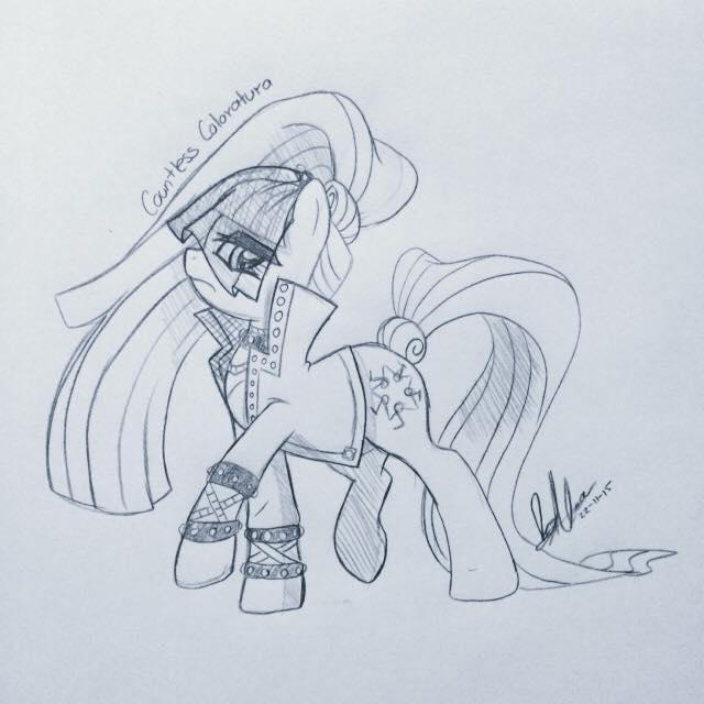 Countess Coloratura Sketch by AlinaDreams00