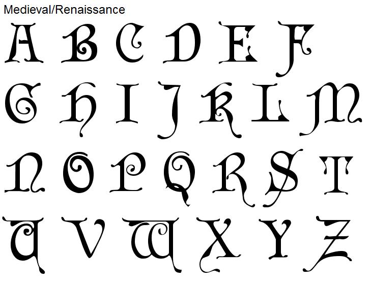 Medieval Font by HarlequinStudios on DeviantArt