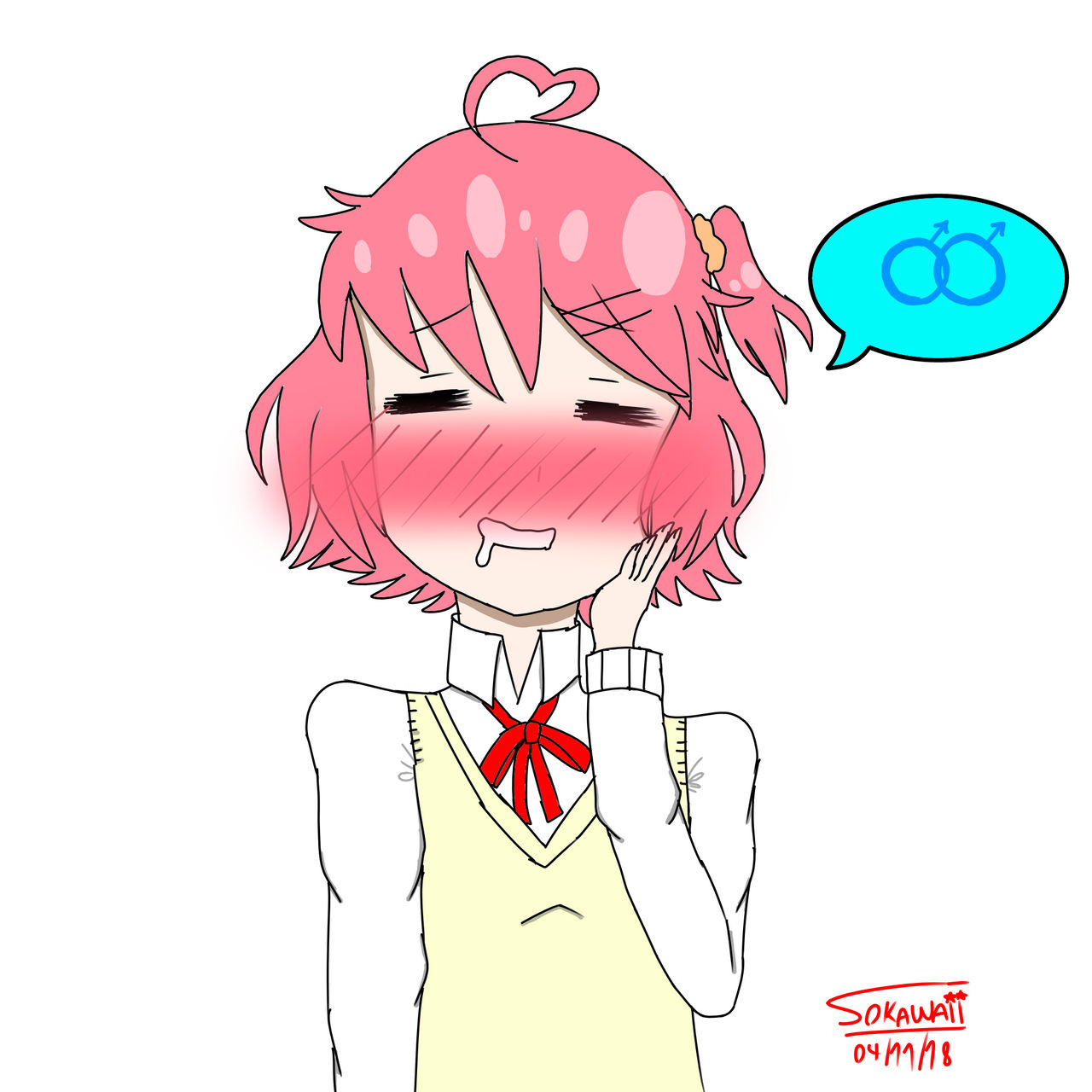 Fujoshi girl(Garota Fujoshi) by SoKawaii888 on DeviantArt