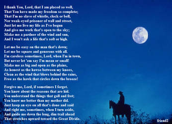 Cowboy's Prayer