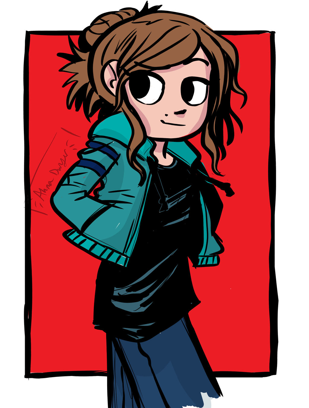 Art Style Challenge Scott Pilgrim by 0Sprinklekitty0 on DeviantArt