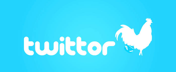 Russian twitter logo.