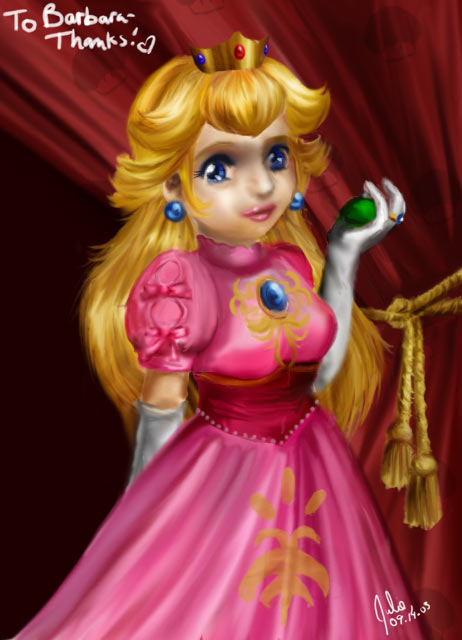 Portrait of Peach