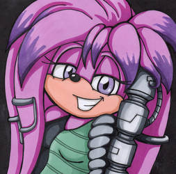 Julie- Su the Echidna by GothicKitty3