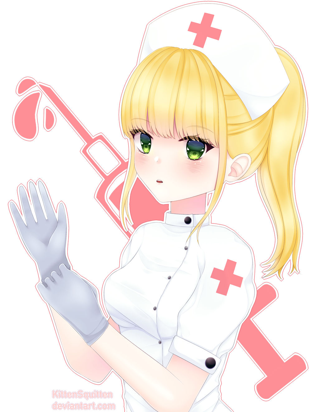 Nurse Terraria By Kittensquitten On Deviantart 