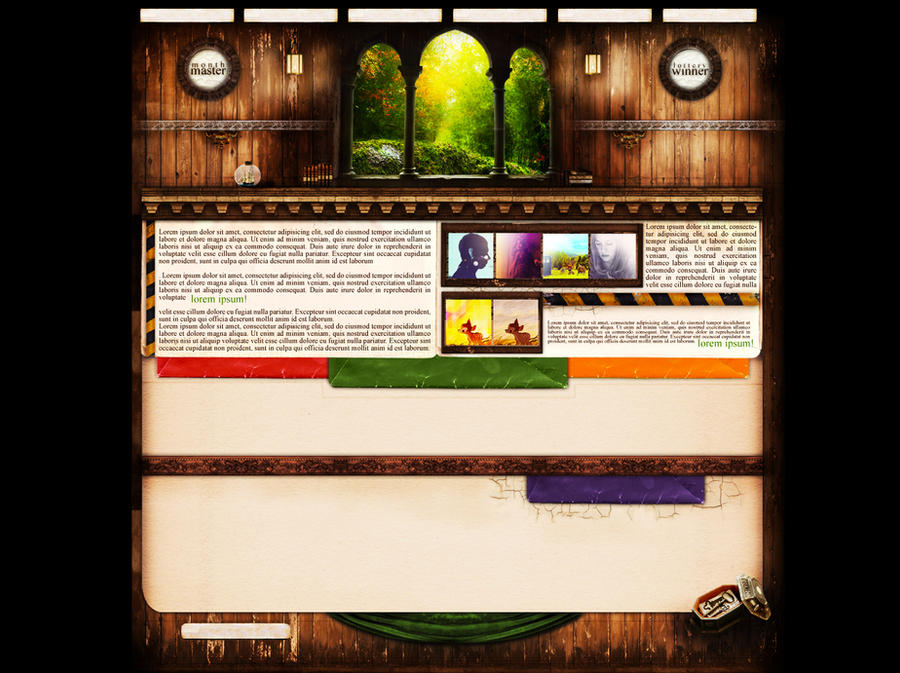 Deviantart Layout 2008 layout 02 by gorchart on DeviantArt