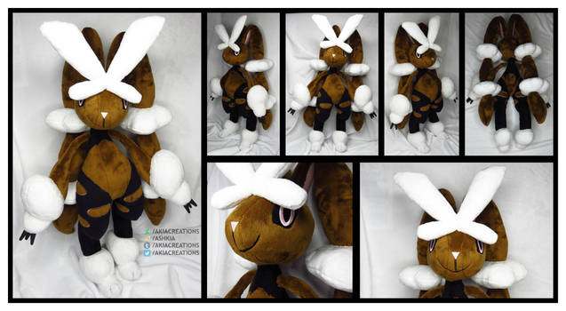 Mega Lopunny Custom Plush Commission