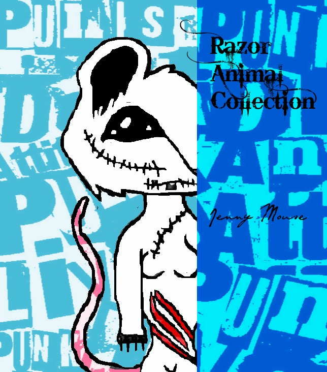 Razor animal collection jenny mouse by Lve-And-Black-Roses on DeviantArt